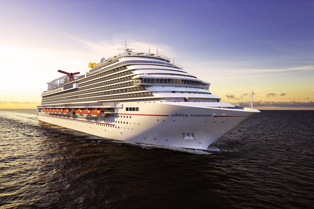 Carnival Panorama, the newest class of ship in the fleet