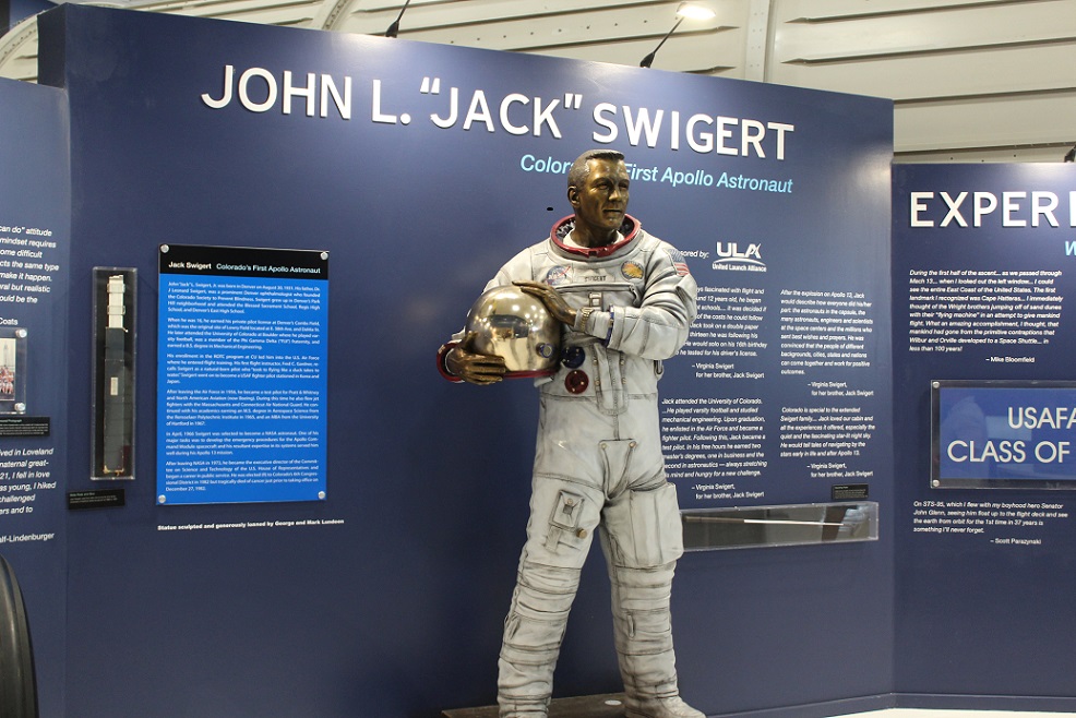 Colorado native Jack Swigert was on the troubled Apollo 13 mission
