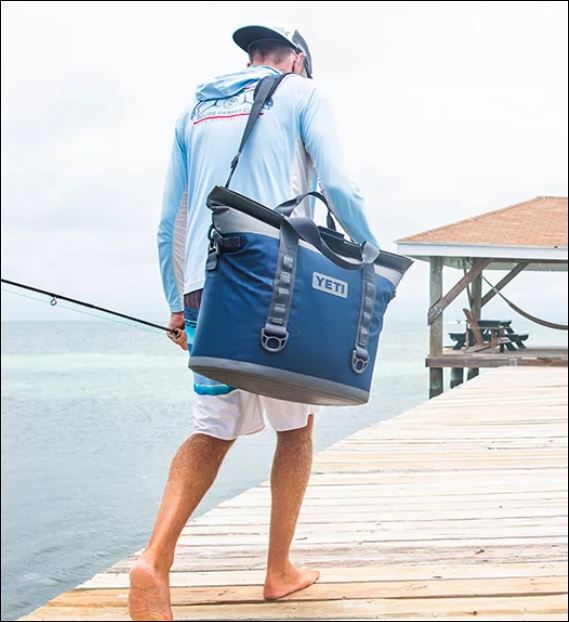 Yeti Soft Cooler in action