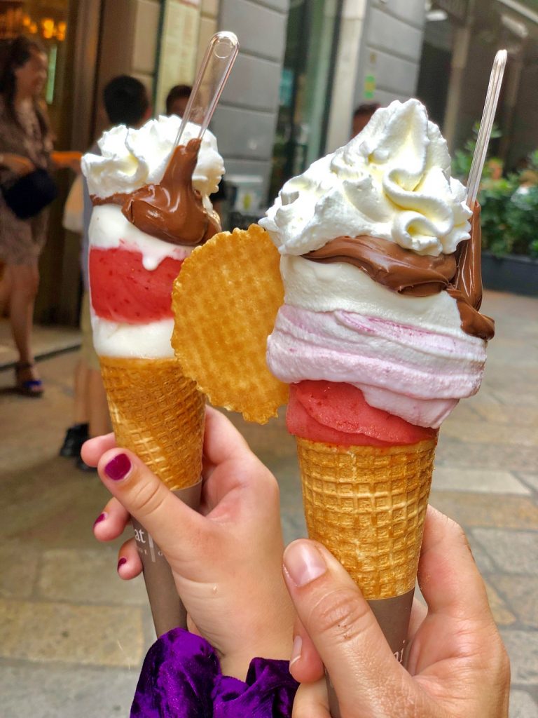 No trip to Milan is complete without a stop at Cioccolati Italiani, home of the most exquisite ice cream with the most unbeatable flavor