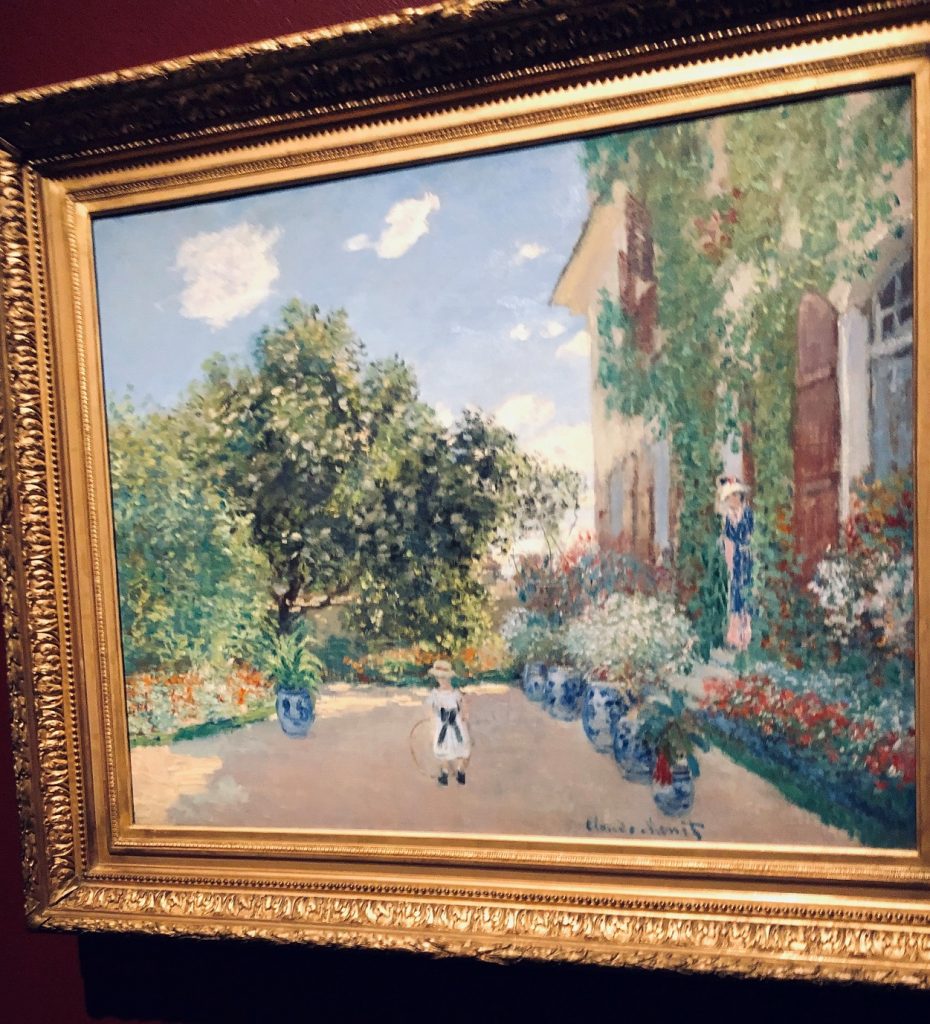 Claude Monet, The Artist’s House at Argenteuil, 1873