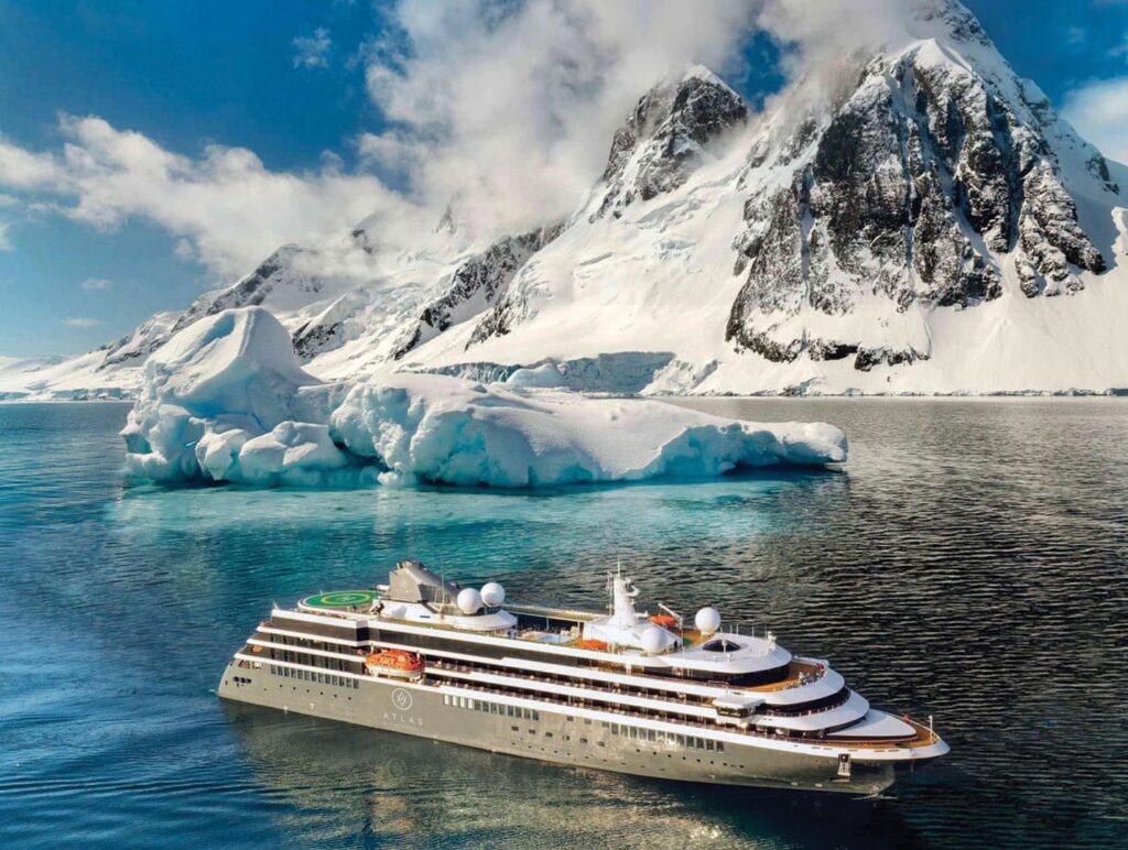 World Navigator is a newly constructed, small, luxe-adventure ship that will start Antarctica expeditions starting in November 2021.